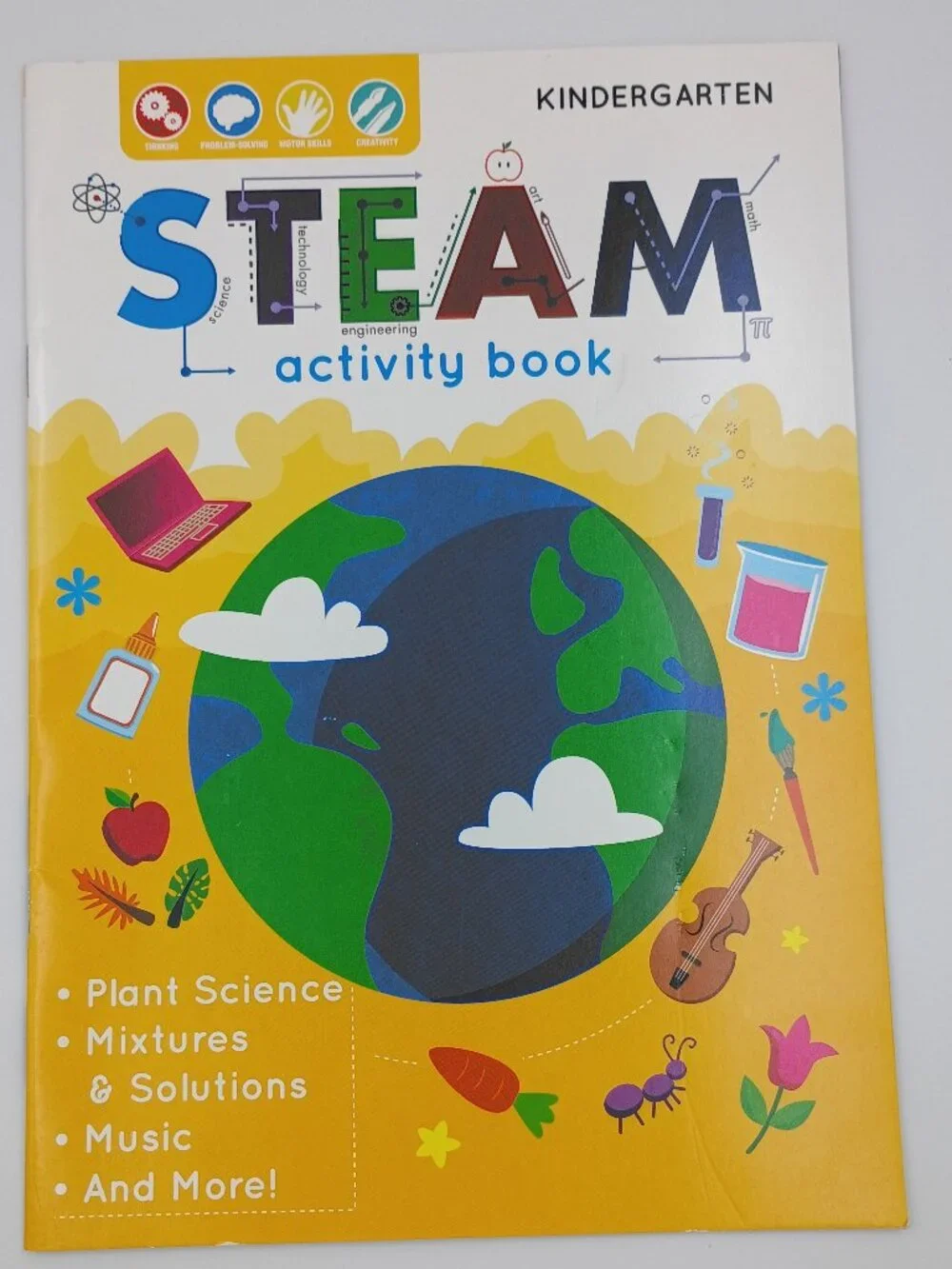 6-Pc Kids Fun Educational Activity Book Bundle Dr Seuss STEAM USA Multi-Age